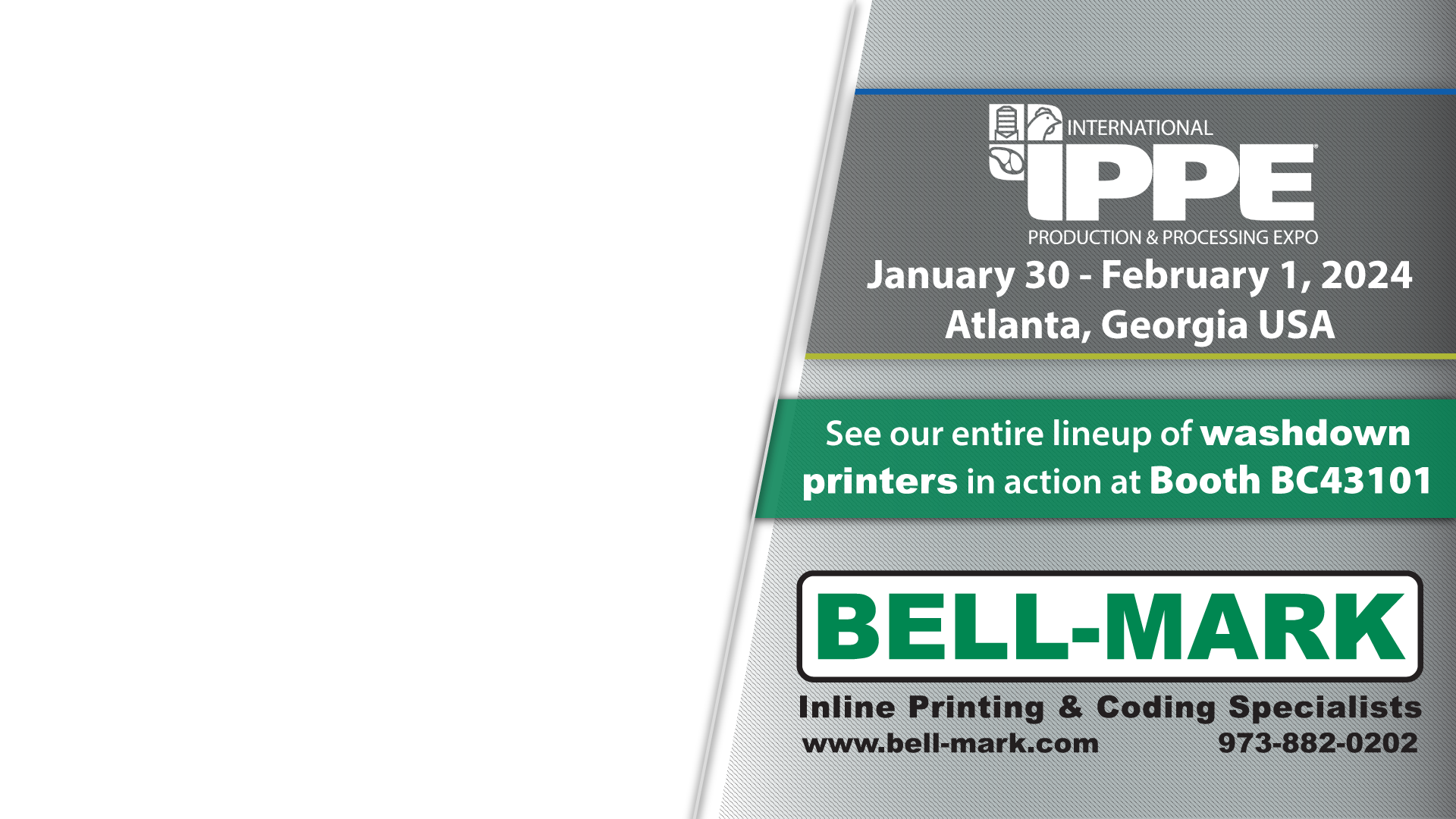 See us at IPPE 2024, booth BC43101