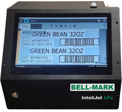 InteliJet LPc HMI touch-screen