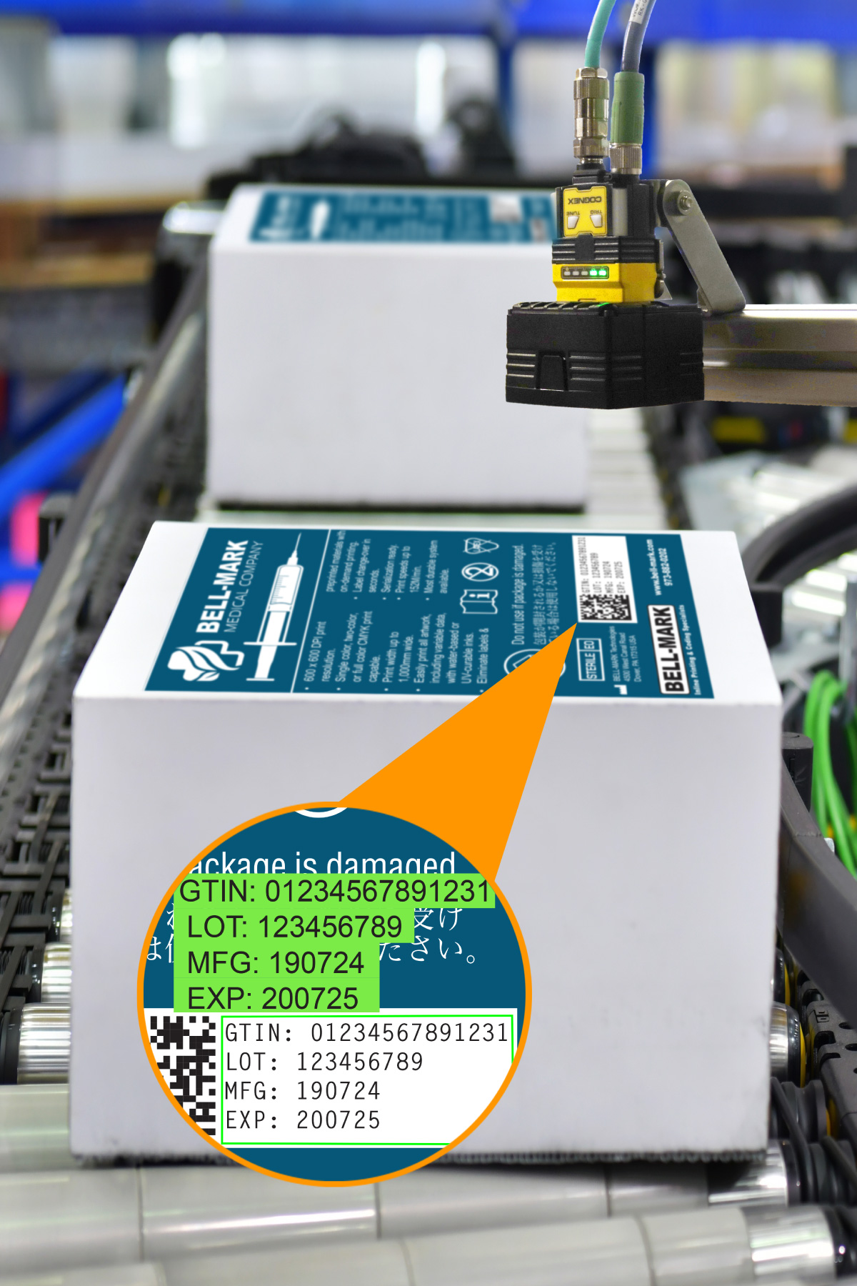 Vision system image capture on the Quattro HMI