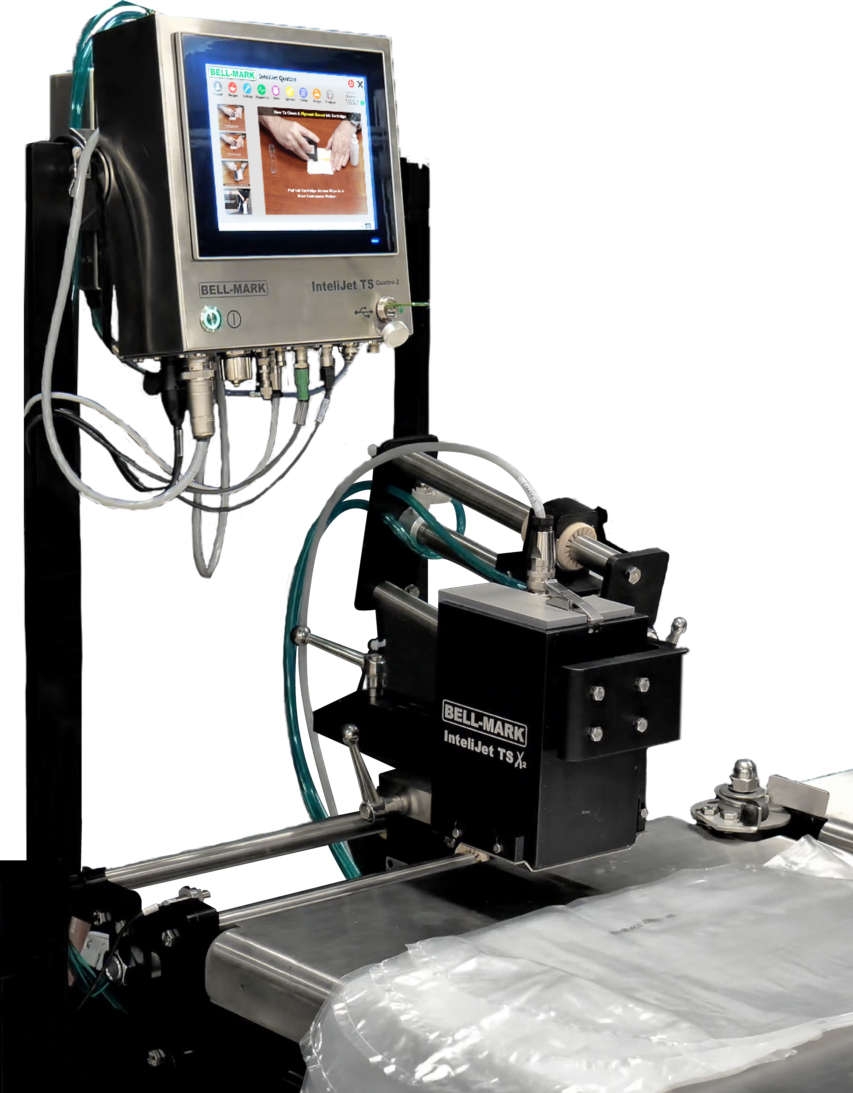 InteliJet TSX for Semi-Automatic Bag Loader